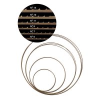 Pégas Scroll Bandsaw Blade No. 7, 2375 x 1.24 mm, Tooth Spacing 2.17 mm