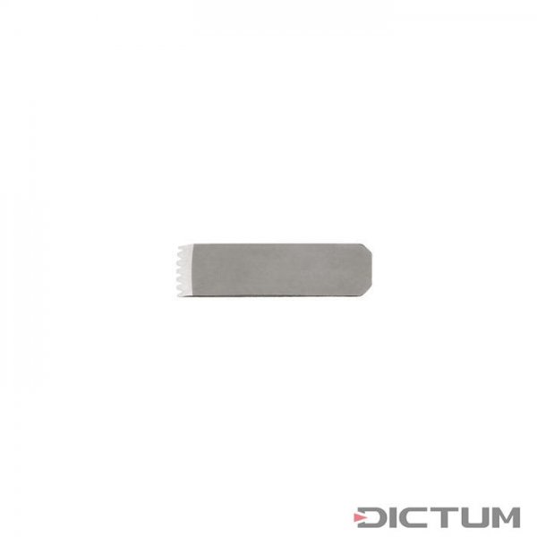 Toothed Blade for Ibex Finger Plane, Arched, Blade Width 8 mm