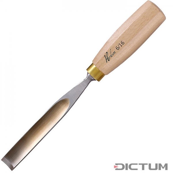 Herdim Cornerblock Gouge, Sweep 6 / 16 mm